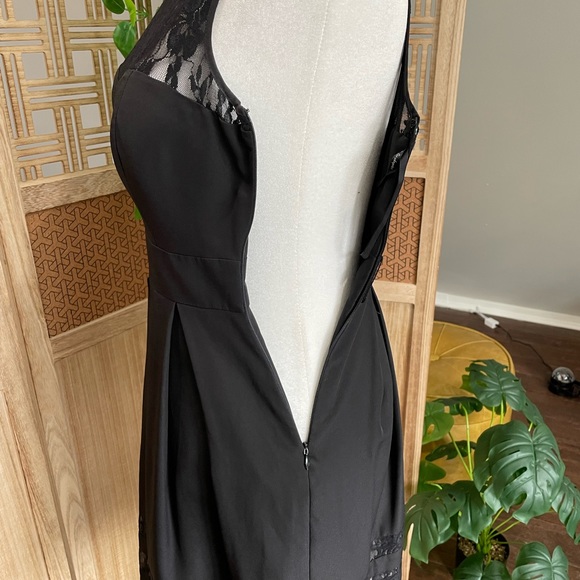 Black Lace Detail Dress by Guess - Picture 7 of 7